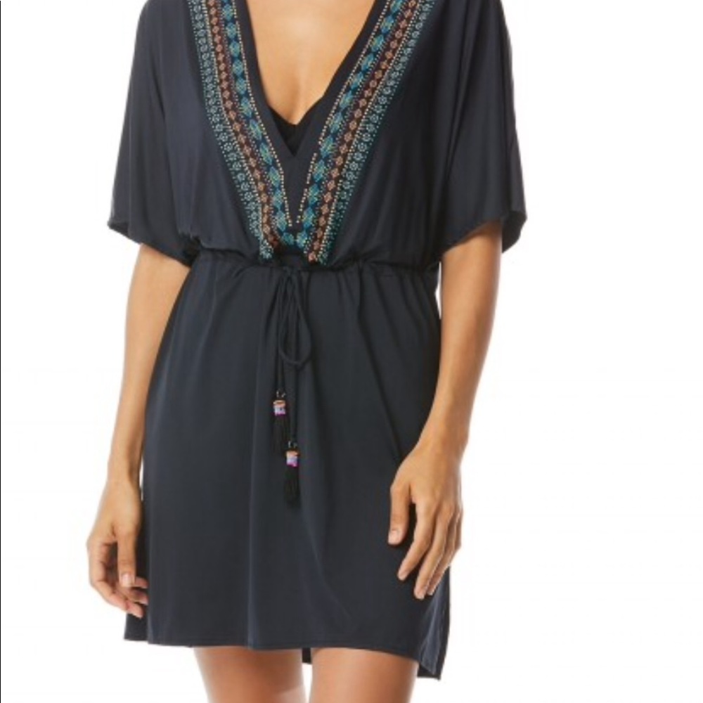 Coco Reef Black Cover Up Dress